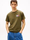 Πράσινο T-Shirt Σε Slim Γραμμή Με Λογότυπο  Άνδρες