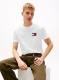 Άσπρο T-Shirt Σε Slim Γραμμή Με Λογότυπο  Άνδρες