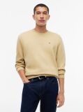 Beige Regular Sweatshirt Flag Crew Neck  Men