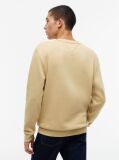 Beige Regular Sweatshirt Flag Crew Neck  Men