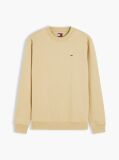 Beige Regular Sweatshirt Flag Crew Neck  Men