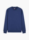 Blue Regular Sweatshirt Flag Crew Neck  Men