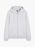 Grey Regular Hoody Zip Thru  Men