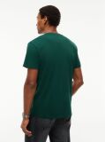 Πράσινο T-Shirt Σε Κανονική Γραμμή Με Κεντητό Λογότυπο  Άνδρες