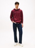 Red Regular Logo Hoody  Men