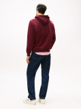 Red Regular Logo Hoody  Men
