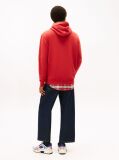 Red Regular Logo Hoody  Men