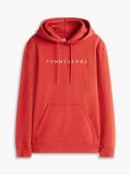Red Regular Logo Hoody  Men