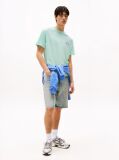 Green Back Logo Graphic Relaxed T-Shirt  Men