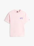 Ροζ Άνετο T-Shirt Με Λογότυπο  Άνδρες
