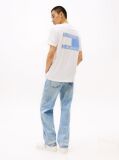 Beige Paisley Back Logo T-Shirt  Men