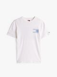 Beige Paisley Back Logo T-Shirt  Men