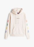 Άσπρο Άνετο Hoody Με Γραφικό Σχέδιο  Άνδρες