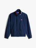 Blue Signature Colour-Blocked Collar Jacket  Men