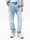 Denim Otis Distressed Straight Leg Jeans  Men