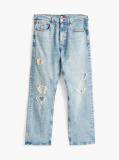 Denim Otis Distressed Straight Leg Jeans  Men