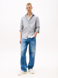 Blue Regular Fit Button Down Oxford Shirt  Men