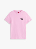Pink Stack Logo Slim T-Shirt  Men