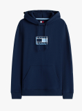 Μπλε Hoody Με Λογότυπο  Άνδρες