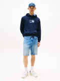 Μπλε Hoody Με Λογότυπο  Άνδρες