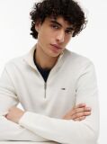 White Tommy Flag Lightweight Slim Quarter-Zip Jumper  Men