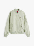 Green Cotton Bomber Jacket  Men