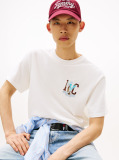 White Back Graphic Relaxed T-Shirt  Men
