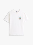 White Back Graphic Relaxed T-Shirt  Men