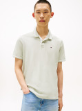 Green Tipped Regular Fit Polo Shirt  Men