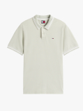 Green Tipped Regular Fit Polo Shirt  Men