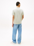 Green Tipped Regular Fit Polo Shirt  Men