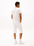 White Bubble Logo Slim T-Shirt  Men