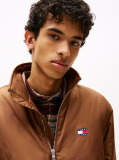 Brown Water Repellent Relaxed Padded Jacket  Men