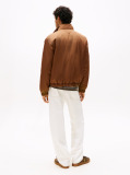 Brown Water Repellent Relaxed Padded Jacket  Men
