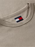 Καφέ Μακρυμάνικο T-Shirt Με Tonal Λογότυπο Tommy  Άνδρες