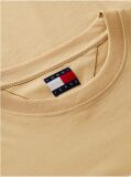 Μπεζ Jersey T-Shirt Με Κλασική Λαιμόκοψη Και Λογότυπο  Άνδρες