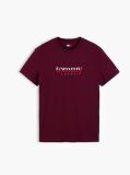 Μωβ Jersey T-Shirt Με Κλασική Λαιμόκοψη Και Λογότυπο  Άνδρες