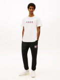 Beige Logo Jersey Crew Neck T-Shirt  Men