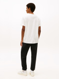 Beige Logo Jersey Crew Neck T-Shirt  Men