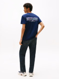 Blue Back Graphic Crew Neck T-Shirt  Men