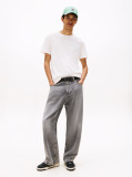 White Back Graphic Crew Neck T-Shirt  Men