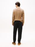 Black Isaac Brushed Twill Chino  Men