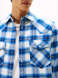 Multi Flannel Καρό Western Πουκάμισο Σε Κανονική Γραμμή  Άνδρες