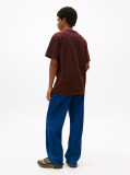 Brown Relaxed Font Play Tee  Men