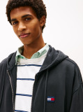 Black 90S New Classics Back Embroidery Logo Hoodie  Men