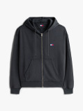 Black 90S New Classics Back Embroidery Logo Hoodie  Men