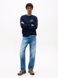 Blue Heritage Varsity Crew Neck Sweatshirt  Men