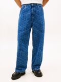 Denim Theo Spell-Out Logo Loose Jeans  Men