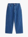 Denim Theo Spell-Out Logo Loose Jeans  Men