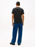 Black Regular Tonal Flag Short-Sleeve T-Shirt  Men